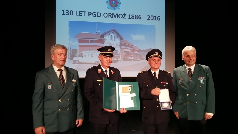 Ormoški gasilci praznovali 130 let delovanja