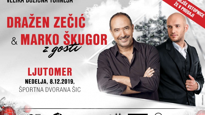 Vrača se razprodana uspešnica: velika božična turneja Zečić & Škugor 2019