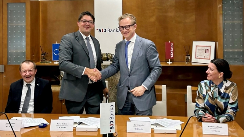 Talumu 15 mio evrov kredita banke SID za zeleno transformacijo
