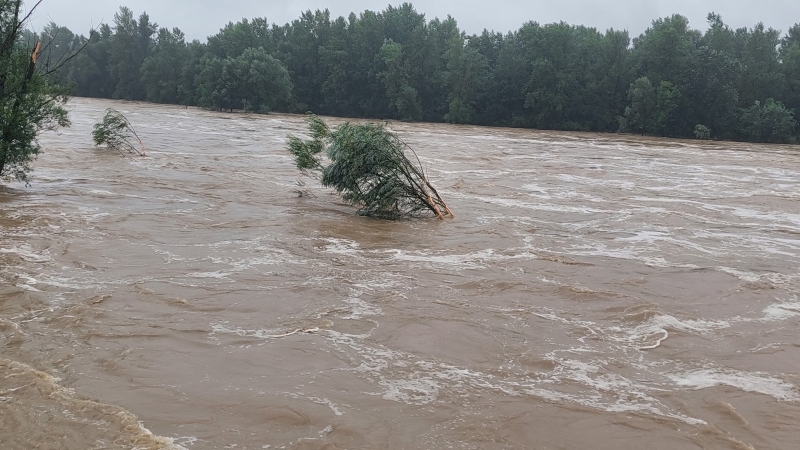 Drava se še vedno ni umirila 