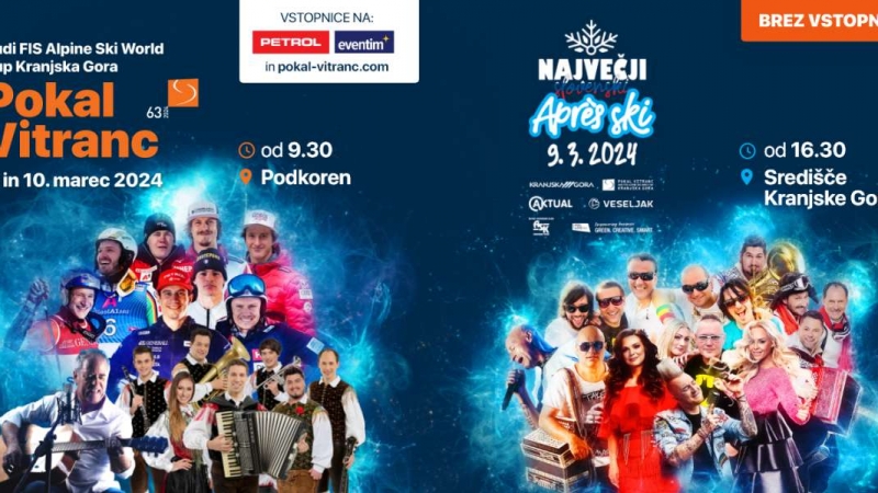 Pred vrati nepozaben vrhunec zime 