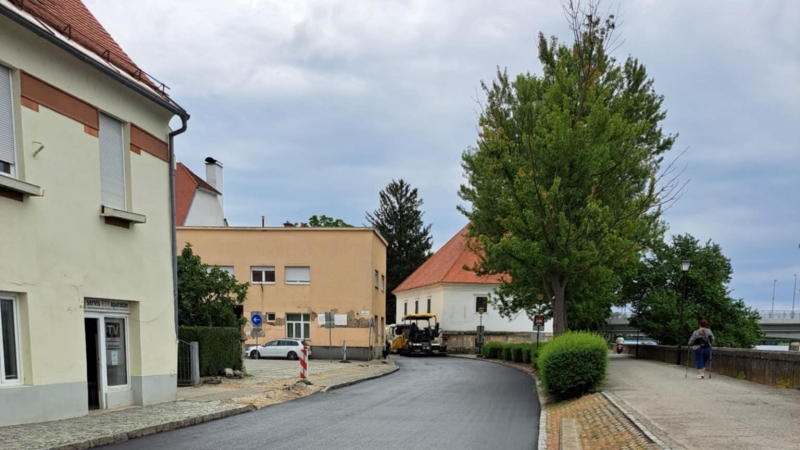 Zaključek del v Dravski ulici na Ptuju