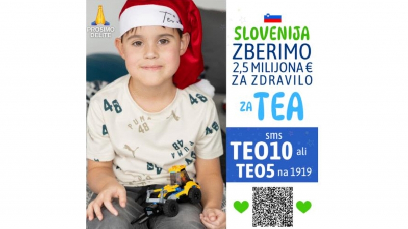 Pomagajmo Teu - drsajmo za dober namen!
